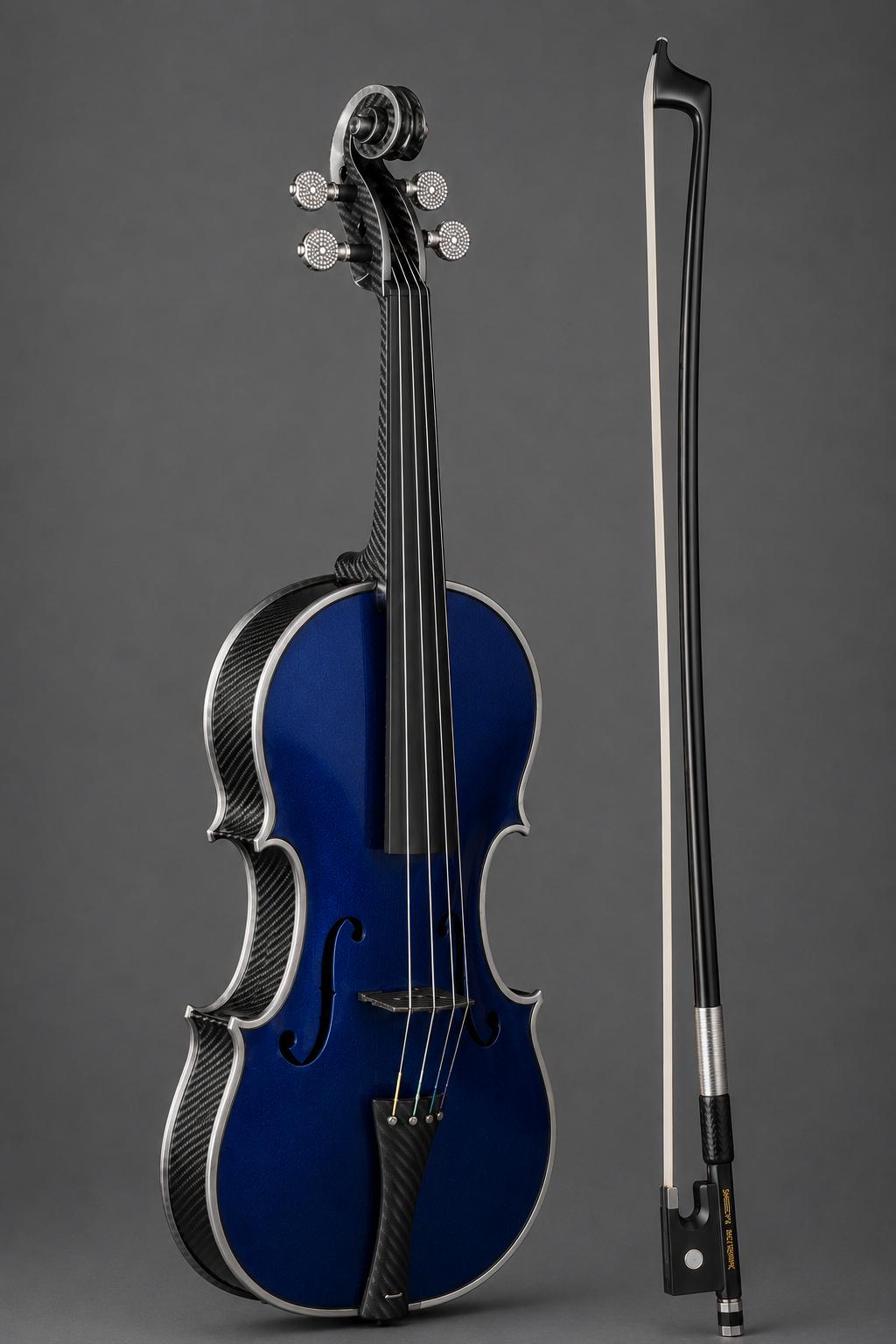 Violon de concert, laque d'art, mécanisme de haute joaillerie